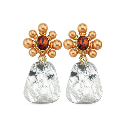 Flash Medaillon Earring