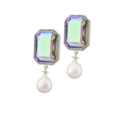 Swarovski Baroque Pearl Earring